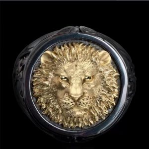 Bague Lion Luxueuse