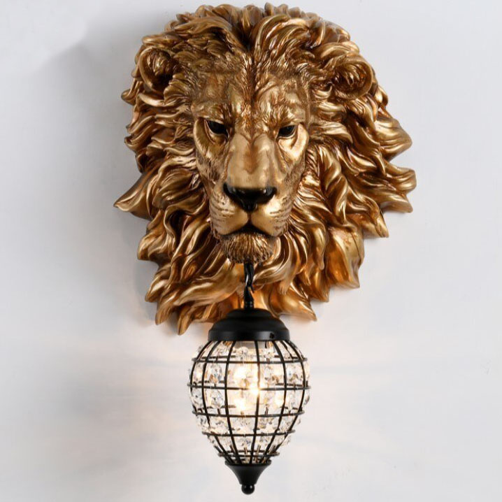 Lampe personnalisée 3D aquarelle Lion