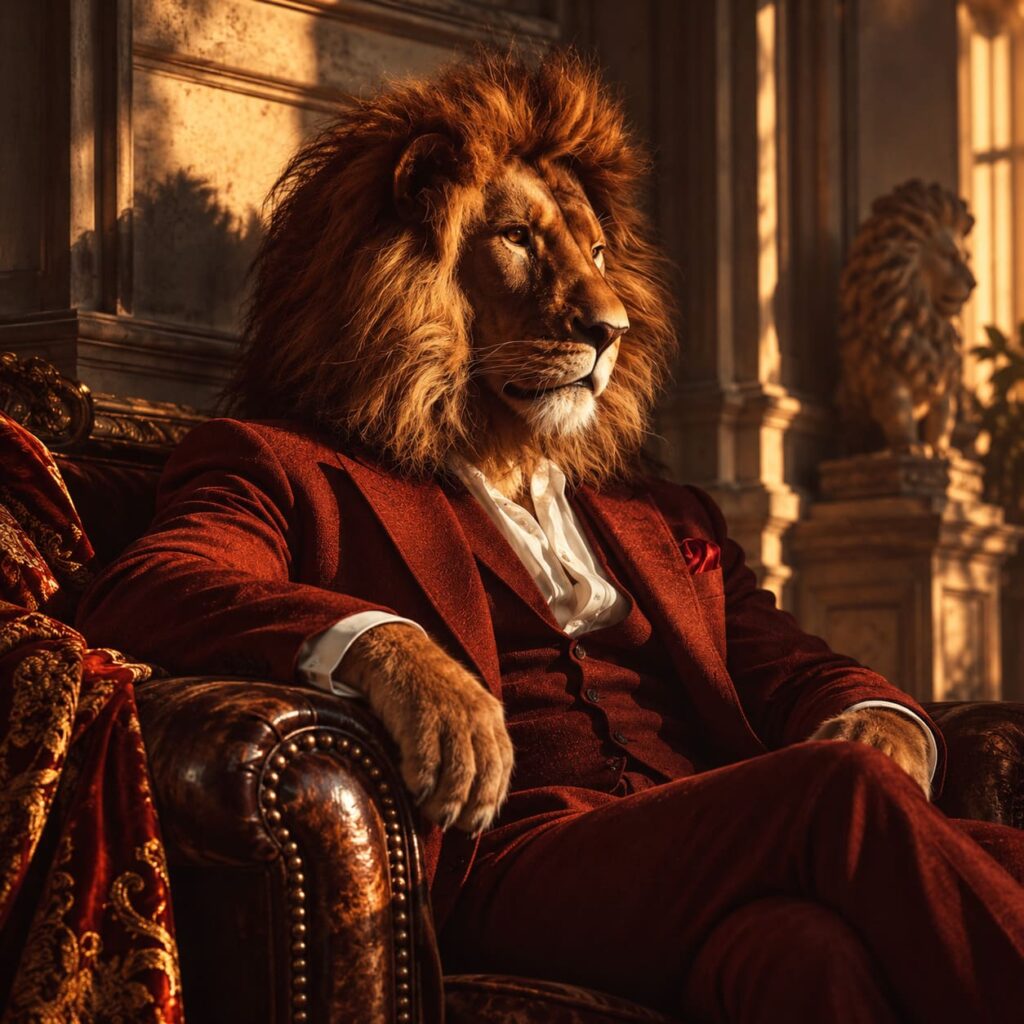 vetement lion