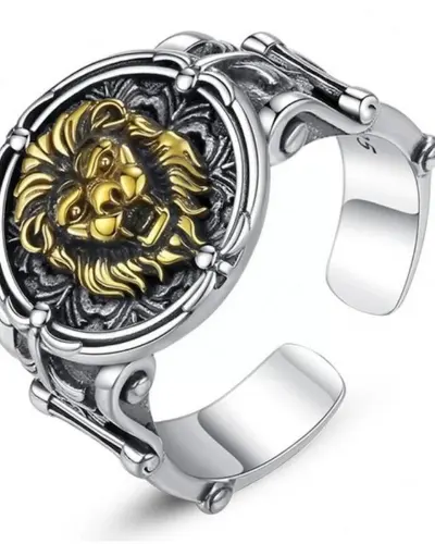 Chevalière Homme Tête de Lion – Terrible Ardeur