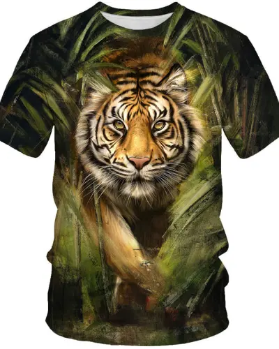 T-Shirt Tigre de la Jungle